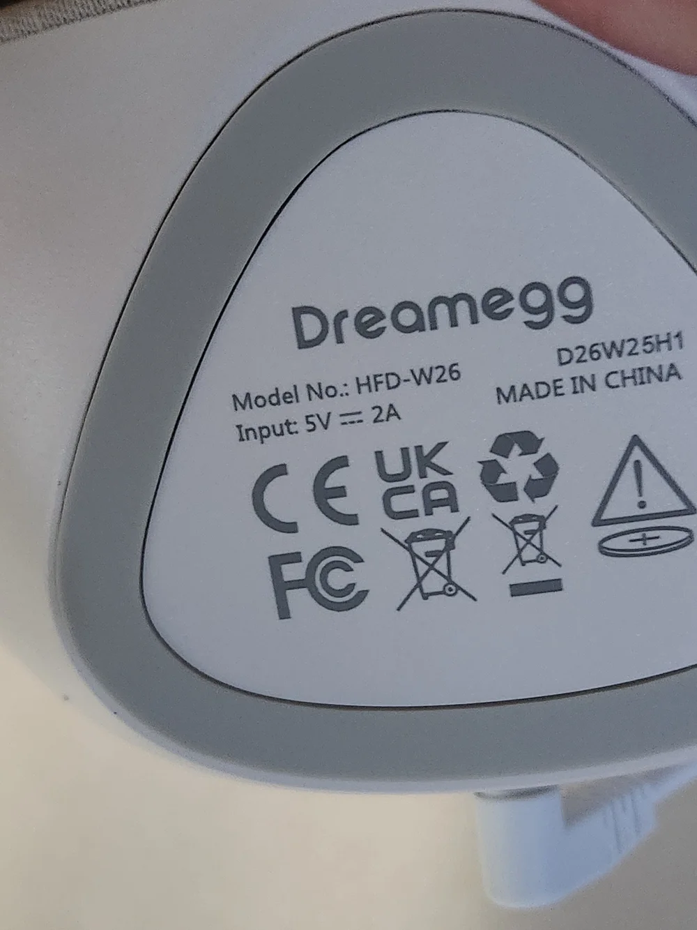 Dreamegg Hfd-w26 Sound Machine Alarm Clock